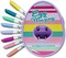 Egg Decorating Spinner and 8 Colorful Quick Drying Non Toxic Markers (Purple)